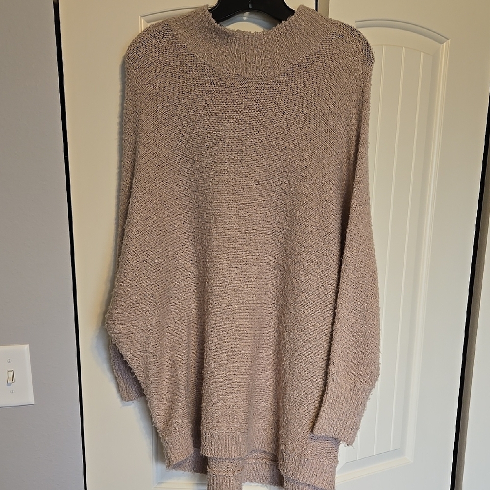 Cozy Women's Sweater in Taupe